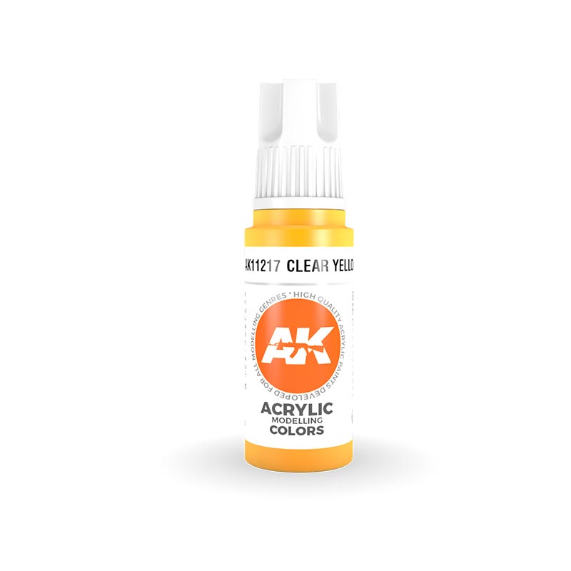 Clear Yellow 3rd Generation Acrylic Paint